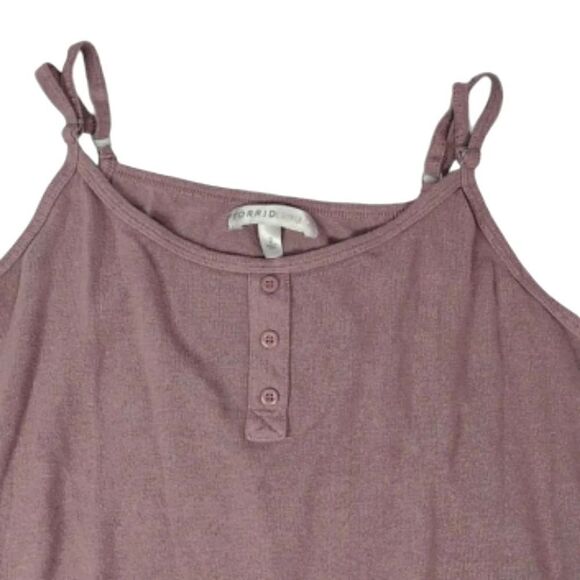 Torrid Lounge VTG Y2K Purple Knit Sharkbite Sleep Tank Top Plussize 2X - Picture 6 of 13